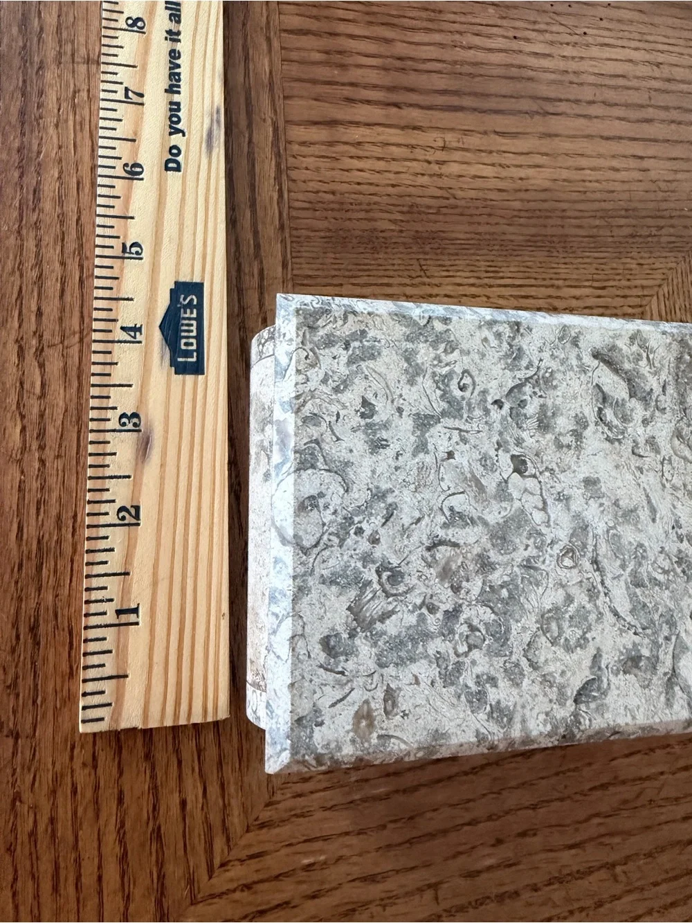 Fossil Stone Keepsake Box